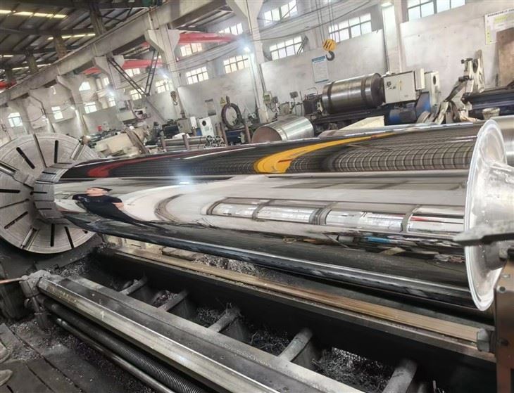 Hollow Large Diameter Guide Roller For Slitter Rewinder best